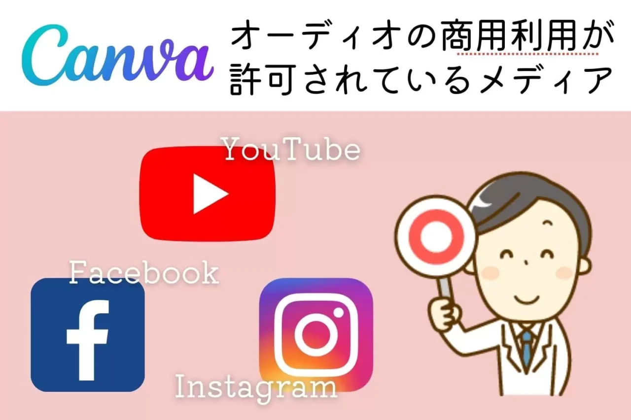 オーディオの商用利用が許可されているメディア