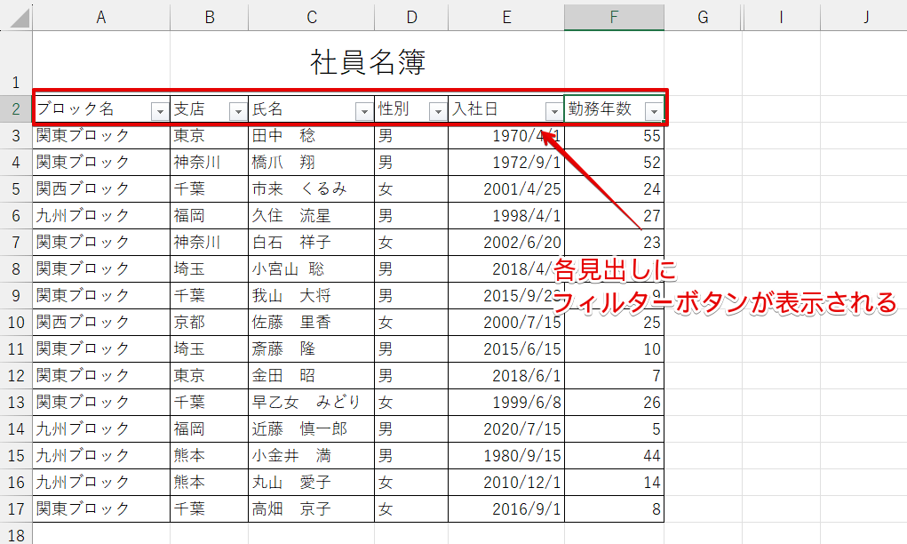 フィルターが挿入された