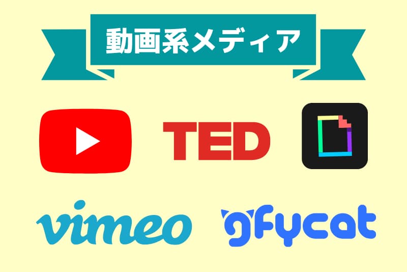 Canvaで埋め込み可能な動画系メディア